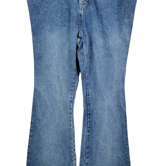 Route 66 Vintage Y2K Low Waisted Button Fly Flaired Led Bell Bottom Jean 5/6 - Picture 3 of 15